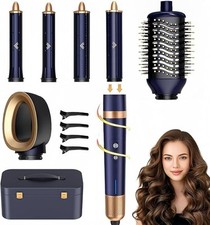 Asciugacapelli Spazzola Rotante Aria Calda Arricciacapelli Lisciante Cweixi 6in1