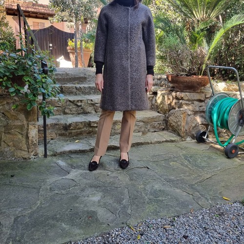Bellissimo cappotto trapezio - a,