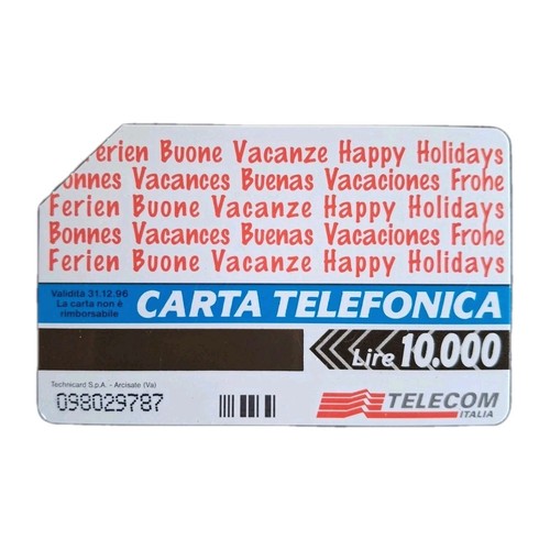 Scheda telefonica telecom - scheda,