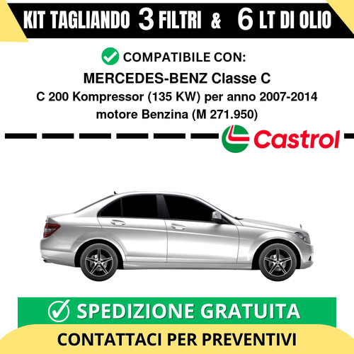 Tagliando per mercedes benz - per, mercedes-benz