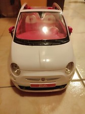 Auto Fiat 500 Barbie Mattel Bianca e Rosa