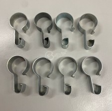 Set 8 clips 3,8x2 cm per interni tenda Beaver Brand cod 0676 campeggio accessori