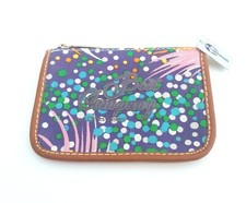 VINTAGE PORTAFOGLIO BEST COMPANY TESSUTO PELLE 5 TASCHE ANNI 80 CARTORAMA NUOVO