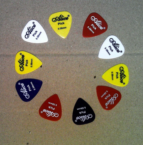 Plettri alice per chitarra - plettri,