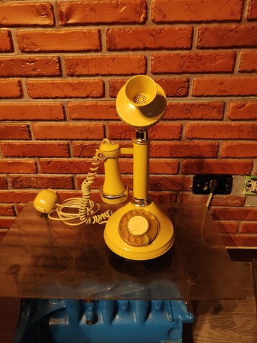 Telefono antico candela anni - a,