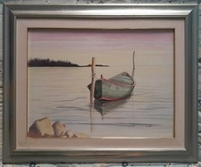 Quadro Dipinto Sardegna Graziella Betteghella Grande 55 x 74 cm