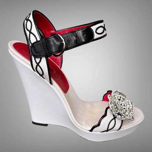Sandali con zeppa cesare - sandali,