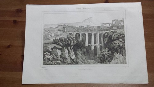 1836 veduta ponte clementino - 1836,