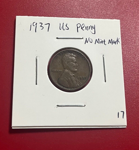 Moneta penny 1937 - 1937,