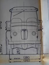 MOTOAGRICOLA SAME DT/B COPIA DA DISEGNO TECNICO UFFICIALE SAME 66x60