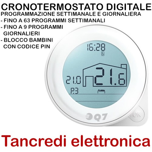 Cronotermostato digitale - cronotermostato,