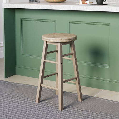 Sgabello girevole legno - in,