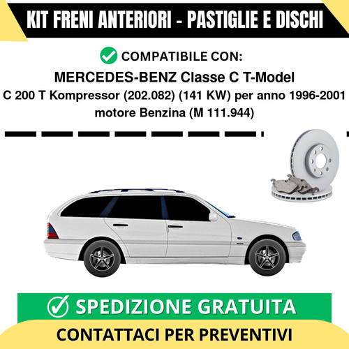 Kit freni anteriori - kit,