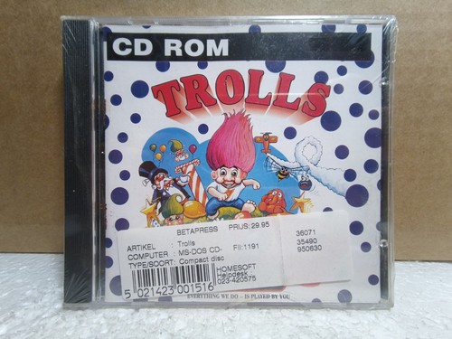 Trolls dos rom 1992 - ms-dos, cd-rom