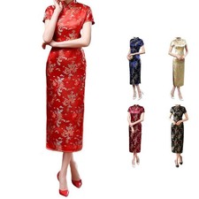 Abito lungo donna slim fit