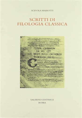 Mariotti scevola scritti di - -,