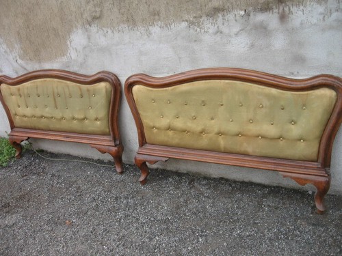 Coppia testate pediere - testate-pediere, letto