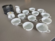 Set tazze da tè vintage in