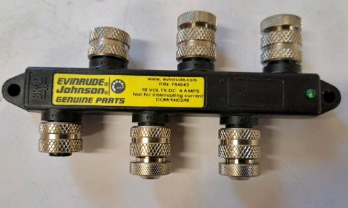 Evinrude 6 port hub - evinrude,