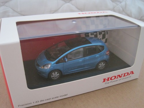 Honda jazz fit blu - honda, 1/43