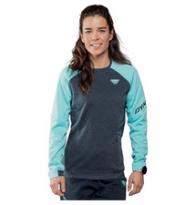 Dynafit 24/7 Polartec pullover donna blu marino taglia MEDIA nuovo senza etichette