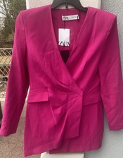  Abito giacca blazer Zara rosa