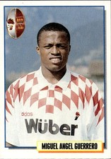 figurina Merlin Calcio Cards 95 1995 # 9 Bari Guerrero