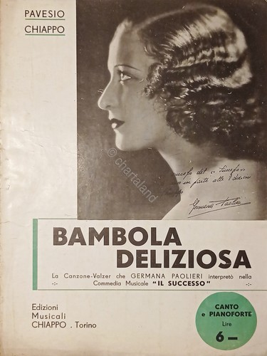 Spartiti bambola deliziosa - -,