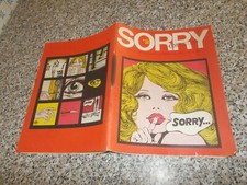 SORRY N.1 ANNO PRIMO ED.CORNO
