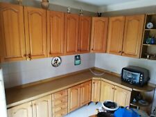 Cucina ad angolo completa componibile in legno 