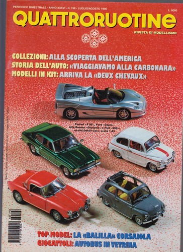 Quattroruotine rivista - rivista, di