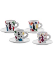 Bialetti Set 4 Tazze da Caffè