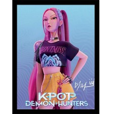 KPop Demon Hunters Mira Framed
