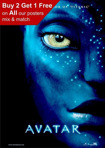 Poster teaser film - avatar, 2009