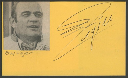 Guy ligier - guy, (1930-2015)