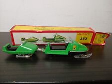 Majorette 352 Motoslitta + Rimorchio - France Macchinine Corgi Dinky