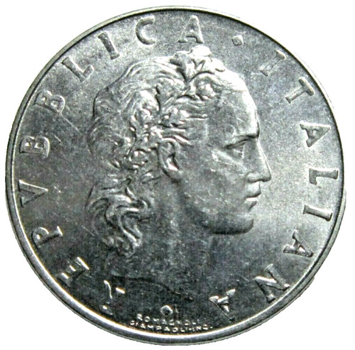 Italy lire 1956 - 50, lire,