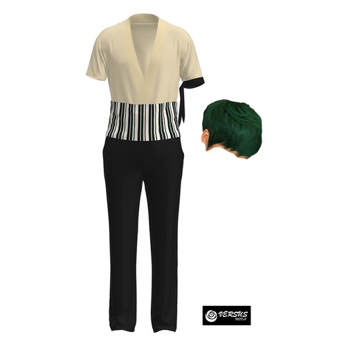 Vestito carnevale zoro cosplay - carnevale,