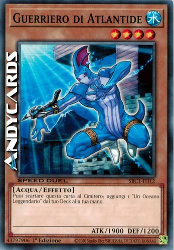 Guerriero atlantide speed - atlantide, (speed