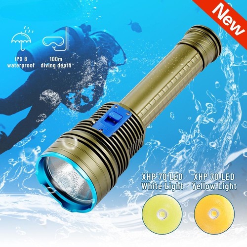 Torcia led subacquea - subacquea, 300000lm