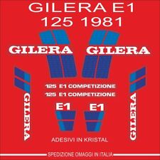 Gilera E1 125 1981 - adesivi