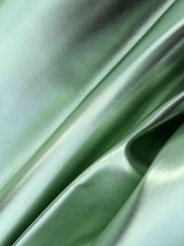 Pelle laminata verde acqua per artigianato