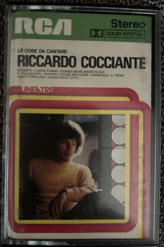 Cassetta musicale cose da - cassetta,