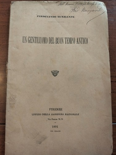 1891 ferdinando nunziante - ferdinando, un