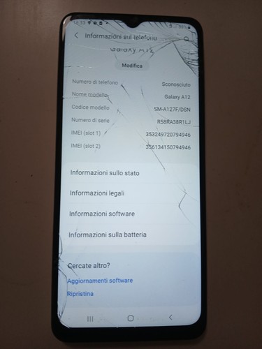 Samsung galaxy a12 4128 - galaxy, gb