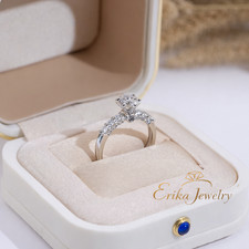 Anello Solitario in Platino