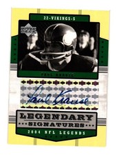 2004 Upper Deck NFL Legends
