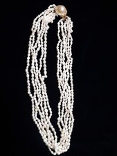 COLLANA D I VERE PERLE DI