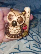 Thun gufo  piccolo gufetto rarità ramo coccinella portafortuna