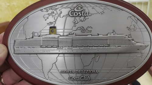 Costa crociere targa - crociere,